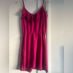 Mimi Chica Pink Ruffled Sundress